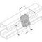 Toppro-Schienensystem, Toppro Schienensystem, Toppro Gewindeplatten, Toppro-Gewindeplatten, Gewinde-Platten